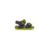 Sandali primi passi colore blu con dettagli verdi Land of Fire, Scarpe Bambini, SKU k282000062, Immagine 0